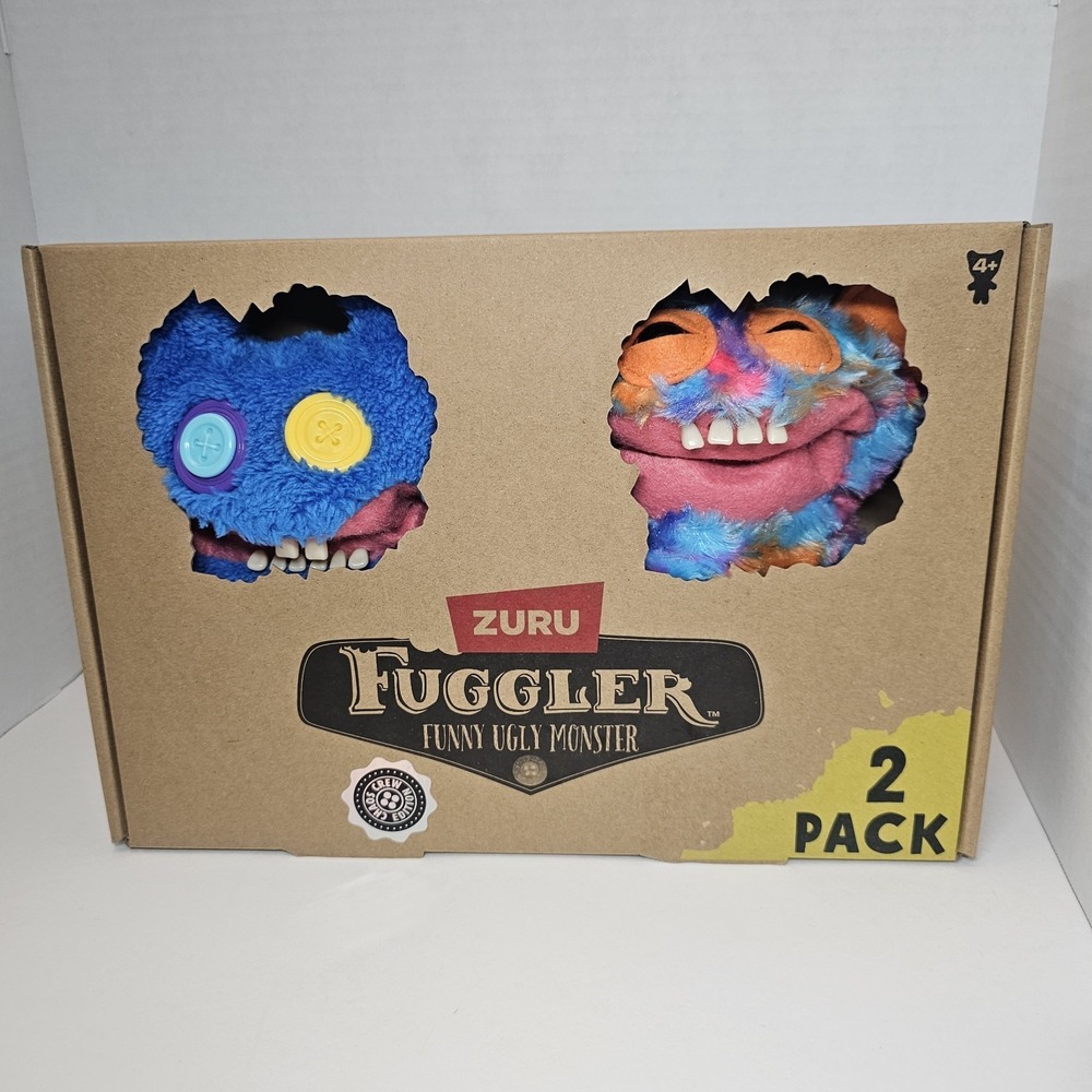 Fuggler 2 Pack Chaos Crew Edition ZURU Funny Ugly Monster New In Box